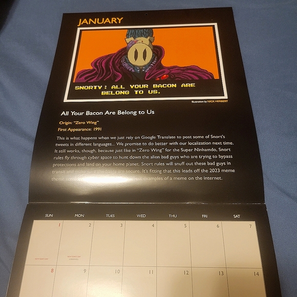 2023 Snort Calendar by Cisco - Picture 3 of 13